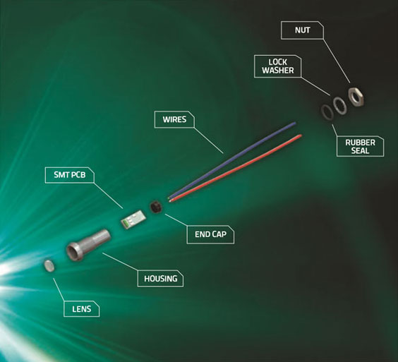 MARL Panel Indicator LEDs available from HUB Electronics