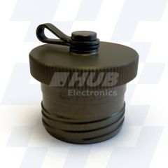 C37-428-5E6WR - EMCA Plug Cap, MIL-DTL-38999 Series III, Green Hard Anodised Plating, Shell Size 17