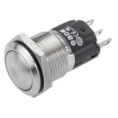 82-4171.1000 - EAO Pushbutton, Series 82, Silver