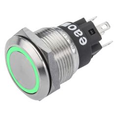 82-5151.1133 - EAO Pushbutton, Series 82, Silver