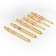 ABB16KPKF80P3 - AB Connectors MIL-C-5015 F80 Crimp Contacts, Size 16 Pin, Standard Gold Plating
