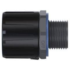 Side view of Atkore Flexicon FPAU Straight Conduit Fitting