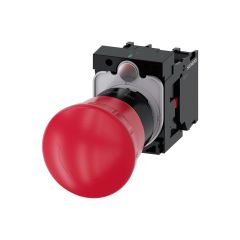 Siemens SIRIUS ACT Series Pushbutton - 3SU1100-1HB20-1PG0