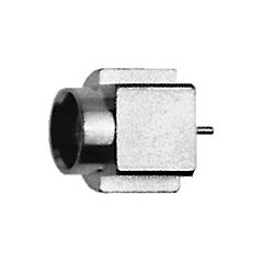 Telegärtner MMCX Series Receptacle Coaxial Connector - J01341A0081