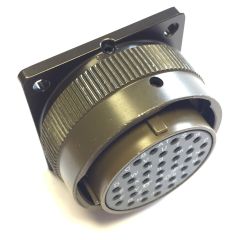 HUB Fixed Free Panel Receptacle - HU09 22 41P