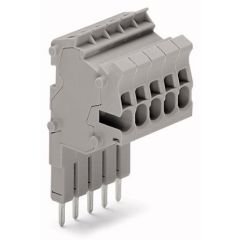 WAGO TOPJOB®S 2001 Series Connector Strip 5 Pole - 2001-555