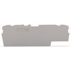 WAGO TOPJOB®S 2002 Series 4 Conductor Fuse End and Intermediate Plate - 2002-1891