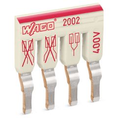 WAGO TOPJOB®S 2002 Series Staggered Jumper 4 Way - 2002-474
