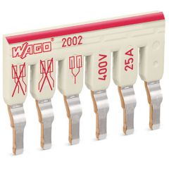 WAGO TOPJOB®S 2002 Series Staggered Jumper 6 Way - 2002-476