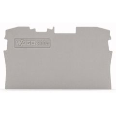 WAGO TOPJOB®S 2004 Series 2 Conductor End and Intermediate Plate - 2004-1291