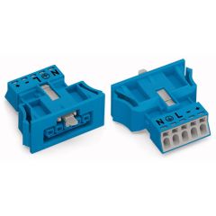 WAGO WINSTA® MINI 890 Series Socket 5 Pole Snap-In Version - 890-2105