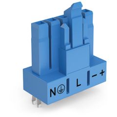 WAGO WINSTA® MINI 890 Series Socket 5 Pole for PCBs - 890-3105