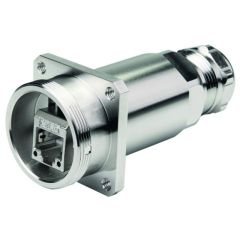 Telegärtner TOC Series Bulkhead Outlet IP68 including AMJ-S Module Cat.6A T568B Telecommunications Outdoor Connector - J60023A0000