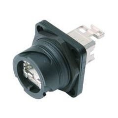 Telegärtner STX Series Variant 1 Bulkhead Set RJ45 Coupler Cat.6 Class EA - J80020A0003