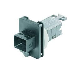 Telegärtner STX Series Variant 4 Bulkhead Set RJ45 Jack A Cat.6A - J80020A0004