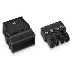 WAGO WINSTA® MIDI 770 Series Plug 4 Pole with Strain Relief Housing - 770-114