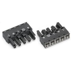 WAGO WINSTA® MIDI 770 Series Socket 5 Pole without Strain Relief Housing - 770-1165