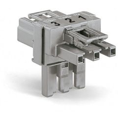 WAGO WINSTA® MIDI 770 Series T-Distribution Connector 3 Pole for 'Flying Leads' - 770-1713