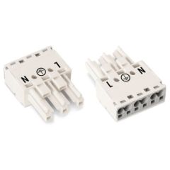 WAGO WINSTA® MIDI 770 Series Socket 3 Pole without Strain Relief Housing - 770-223