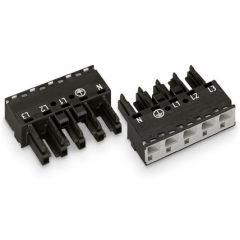 WAGO WINSTA® MIDI 770 Series Socket 5 Pole without Strain Relief Housing - 770-405
