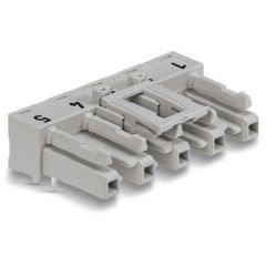 WAGO WINSTA® MIDI 770 Series Socket 5 Pole for PCBs - 770-845/011-000