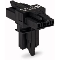 WAGO WINSTA® MINI 890 Series T-Distribution Connector 4 Pole for 'Flying Leads' - 890-627