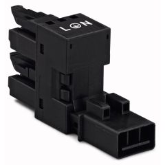 WAGO WINSTA® MINI 890 Series H-Distribution Connector 3 Pole for 'Flying Leads' - 890-636