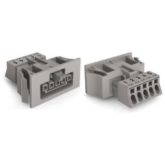 WAGO WINSTA® MINI 890 Series Socket 5 Pole Snap-In Version - 890-745/062-000