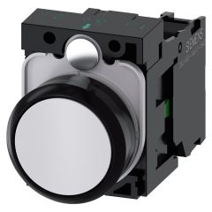 Siemens SIRIUS ACT Series Pushbutton - 3SU1100-0AB60-1BA0