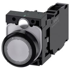 Siemens SIRIUS ACT Series Illuminated Pushbutton - 3SU1102-0AB70-1FA0