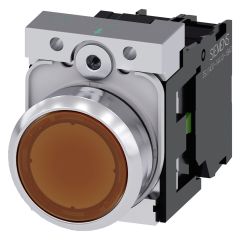 Siemens SIRIUS ACT Series Illuminated Pushbutton - 3SU1152-0AB00-1BA0