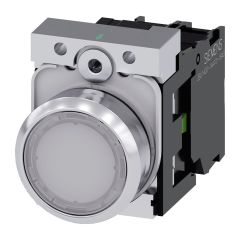 Siemens SIRIUS ACT Series Illuminated Pushbutton - 3SU1152-0AB60-1BA0