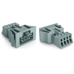 WAGO WINSTA® MINI 890 Series Socket 4 Pole Snap-In Version - 890-744