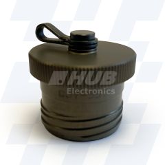 C37-557-9E6WR - EMCA Plug Cap, MIL-DTL-38999 Series III, Green Hard Anodised Plating, Shell Size 25