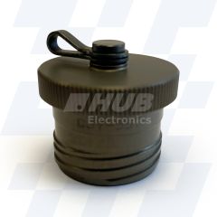 C37-557-2E6WR - EMCA Plug Cap, MIL-DTL-38999 Series III, Green Hard Anodised Plating, Shell Size 11