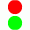 Red over Green