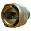 Front view of EMCA Connector Solutions RJ45 CAT6A Plug Connector in Marine Bronze finish (Part Number: X1-9878-19-9 N)