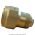 Side view of EMCA Connector Solutions RJ45 CAT6A Plug Connector in Marine Bronze finish