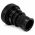 Rear view of EMCA Electro-Mechanic A37-526 Straight Screened Adaptor in Black Zinc Nickel finish