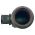 Front view of EMCA Electro-Mechanic A37-795 90 Degree Screened Adaptor in Olive Drab Zinc Cobalt finish