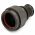 Front view of EMCA Electro-Mechanic A17-880 Straight Screened Adaptor in Olive Drab Zinc Cobalt finish
