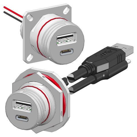 USB-A/C Data Connectors