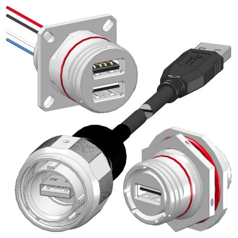 USB-A Data Connectors