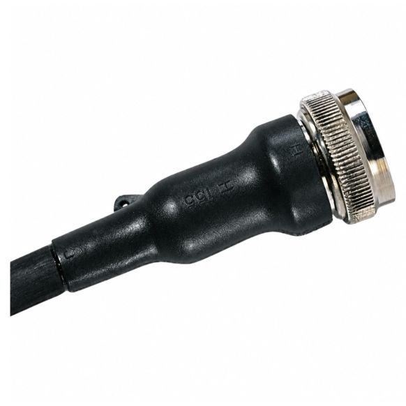 HellermannTyton Helashrink 150 Series heat-shrink boot recovered onto a connector