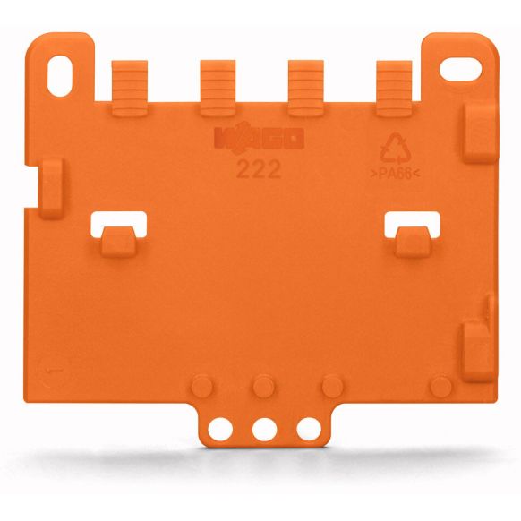 WAGO LEVER-NUTS® 221/222 Series Mounting Plate