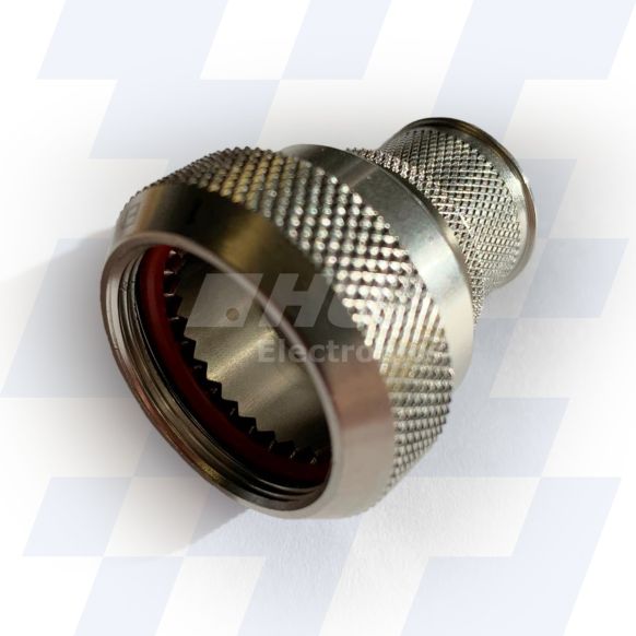 A17-530-4509 - EMCA Straight Screened Adaptor, MIL-C-26482 Series I (PAT 105), Electroless Nickel, Shell Size 14