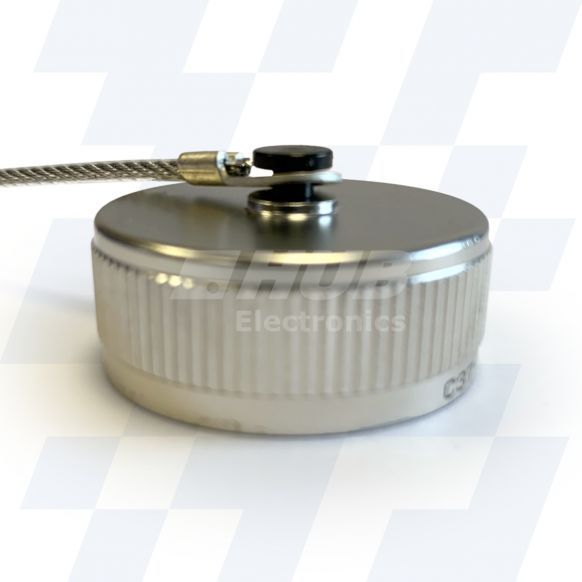 C37-429-81WR - EMCA Receptacle Cap, MIL-DTL-38999 Series III, Stainless Steel Passivated Plating, Shell Size 23
