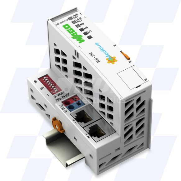 750-362 - WAGO Fieldbus Coupler Modbus TCP, 4th Generation