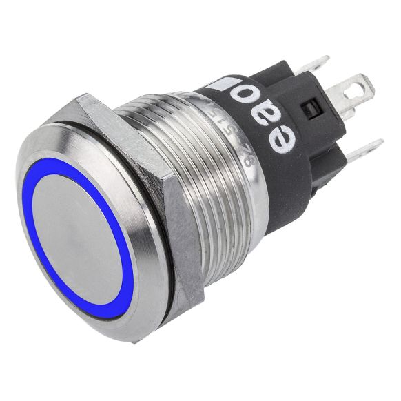 82-5151.1123 - EAO Pushbutton, Series 82, Silver