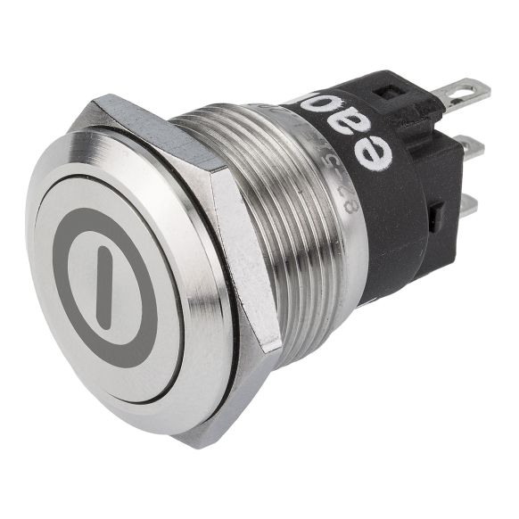 82-5151.2000.B001 - EAO Pushbutton, Series 82, Silver